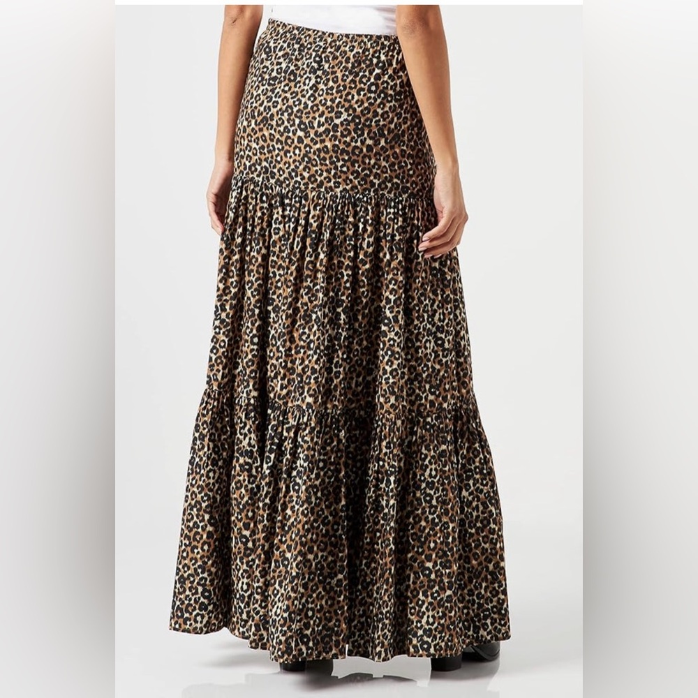 Pinko Leopard Print long skirt